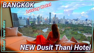 ICONIC Luxury Hotel Bangkok NEW Dusit Thani Bangkok Hotel Open Again 🇹🇭 Thailand [upl. by Ynaffit]