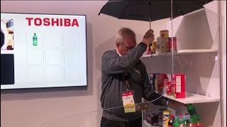 Toshiba Demonstrates Frictionless Shopping at NRF 2019 [upl. by Eedna]