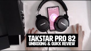 Takstar Pro 82 Headphones Unboxing and Review [upl. by Ainevuol]