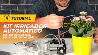 Como fazer um Irrigador Automático para plantas [upl. by Kcin13]