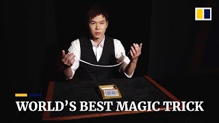 Chinese magician performs world’s best magic trick [upl. by Snowber]