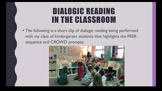 Final Project Presentation for RDG 592 on Dialogic Reading [upl. by Lallage]