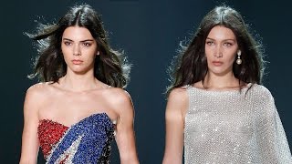 Bella Hadid vs Kendall Jenner Who RULED Paris Fashion Week [upl. by Amoihc151]