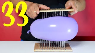 33 AMAZING SCIENCE EXPERIMENTS Compilation  Best of the Year [upl. by Itirahc]