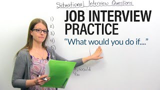 How to succeed in your JOB INTERVIEW Situational Questions [upl. by Norton]