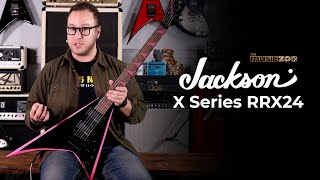 Jackson X Series RRX24 Review amp Demo at The Music Zoo [upl. by Ytsirk]