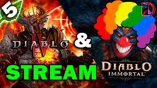 Diablo inmortal amp luego Diablo 4 T5 [upl. by Ahnavas]