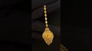 New tikli design 💥gold jewellery love hindisong bollywoodsongs 😍💥 [upl. by Eneluqcaj700]