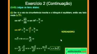 Matemática  Aula 38  Triângulos  Pontos Notáveis  Parte 2  Final [upl. by Nnyltak]