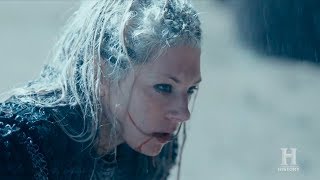 Vikings 6x06 quotHvitserk Kills Lagerthaquot Ending Scene Season 6 Episode 6 HD quotDeath and the Serpentquot [upl. by Naujad]