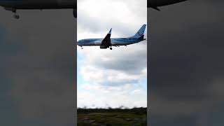 TUI Boeing 737 Max 8 In Gothenburg A Beautiful Planespotting Day youtubeshorts [upl. by Janna]