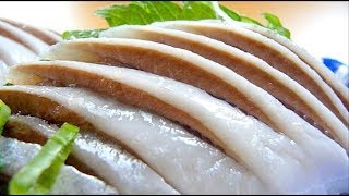 Eating Japanese foof Sashimi quotMaiwashi sashimiquot ASMR [upl. by Beisel876]