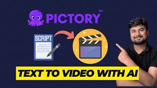 Pictory AI se video kaise banaye  Pictory AI tutorial in Hindi [upl. by Noakes]