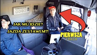 PIERWSZA TRASA NA PRZYUCZENIU MĹODEGO KIEROWCY  NASIEROWSKI [upl. by Joh238]