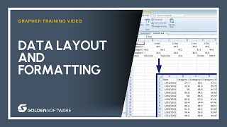 Grapher How to Format Data [upl. by Ihtak355]