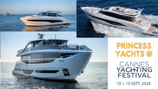 Princess Yachts  Cannes  Exclusive Look How to Navigate the Show  YachtSpecsDirectcom [upl. by Ikeda168]