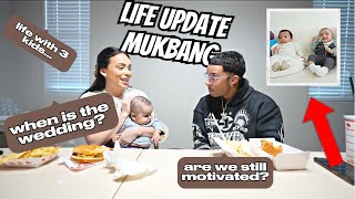 Life Update MUKBANG  Apollos First Playdate Adorable [upl. by Nwahsyar216]