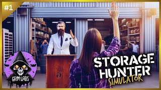 Storage Hunter Simulator  Full Game Drop Wait Is That a Body in the Storage Unit  Episode1 [upl. by Couture]