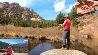 Fly Fishing amp Hiking near Deckers CO in Lost Creek Wilderness [upl. by Wallinga]