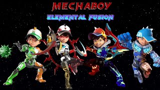 BoBoiBoy Elemental Fusion Mechanize  MechaBoy Supra Sori Glacier amp Frostfire [upl. by Kanal]