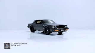 87 BUICK REGAL GNX Fast and Furious Premium Hot Wheels Diecast Review [upl. by Drawyeh249]