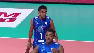 RERUN FULL MATCH  THAILAND VS KOREA  6TH AVC CUP FOR MEN [upl. by Ihsar]