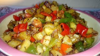 How to Make Stir Fry Potatoes and Vegetables [upl. by Yrallih]