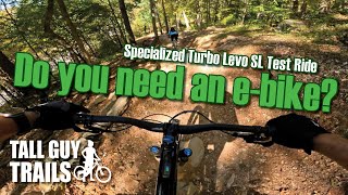 Specialized Turbo Levo SL EBike Test Ride amp Review [upl. by Shirlie]