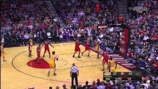 10 31 2012 Lakers vs Trailblazers Team Highlights [upl. by Yrreg]