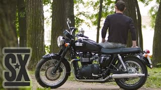 Обзор Triumph Bonneville T100 [upl. by Cyrus]