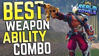 The Best Ability  Weapon Combo in Realm Royale [upl. by Llertnac]