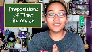 Prepositions of Time in on at  Civil Service Exam  English Grammar [upl. by Latoye416]