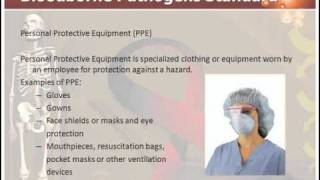 bloodborne pathogens standard [upl. by Merrick460]