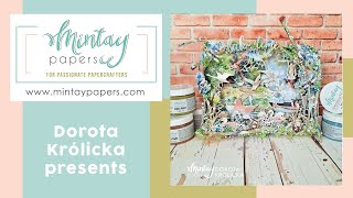 285  Mixed media decor with By The Lake collection  Dorota Królicka [upl. by Oswell]