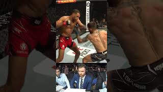 Reactions to this Topuria KNOCKOUT 😳 ufc308 [upl. by Eserahs372]