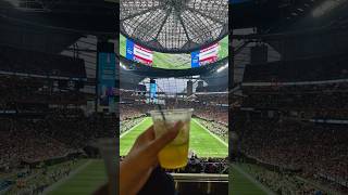 POV Box Suites for Falcons vs Cowboys at Mercedes Benz Stadium [upl. by Nosyrb189]