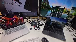 2 Computers Share 1 HD Monitor and 2 USB Devices Keyboard Mouse [upl. by Carnahan]