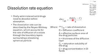 Physicochemical factors influencing Drug Absorption Part 1 [upl. by Notsahc974]