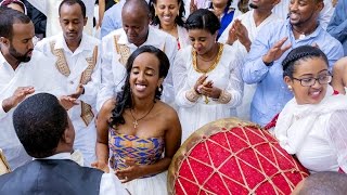 Meron Tesfaye and Dn Dawit Fantaye Ethiopian Wedding መልስ Sample 1 [upl. by Rabjohn]