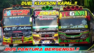 KLAKSON KAPAL BUS KARANG AMPEL🔥Siapa Yang Paling Sangar Nih❓ [upl. by Sirama]