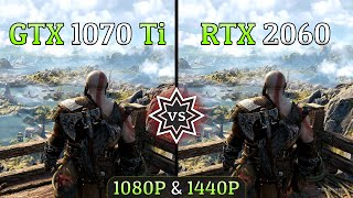 RTX 2060 vs GTX 1070 Ti  Which One is better  10 Games at 1080P amp 1440P [upl. by Malachi]