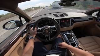 Porsche Macan GTS TOPSPEED Autobahn POV [upl. by Licht160]