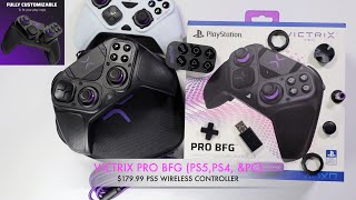 A New PS5 Controller  Unboxing Victrix Pro Modular BFG PS5 Pro Controller [upl. by Lymn]