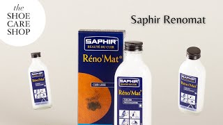 Clean your shoes with Saphir Renomat [upl. by Yahs]