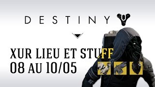 FR Destiny Xur  mitrailleuse lourde Maître du Tonnerre et exotiques 0805 [upl. by Herbert86]