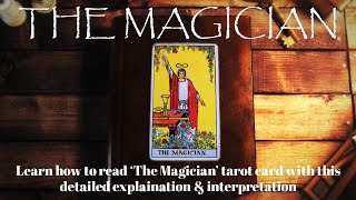 Tarot explained The Magician [upl. by Palua]