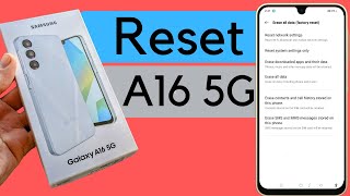 Samsung A16 5G Reset Kaise KareSamsung A16 Phone Reset settingHard Reset Samsung A16factory reset [upl. by Oeht589]