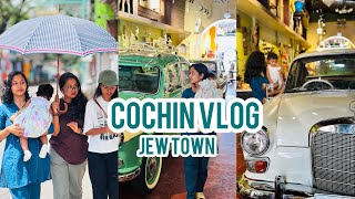 Cochin vlog  Jew Town  vintage cars  fort kochi  Benz 110  ambassador mark 2  fiat 118 [upl. by Jed709]