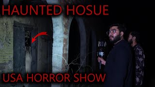 USA HORROR SHOW HAUNTED HOUSE REAL LIFE GHOST VIDEO IN ENGLISH [upl. by Nivre787]