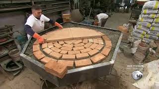 Gianni Acunto Neapolitan Pizza Oven  HOW TO MAKE A PIZZA OVEN [upl. by Wylma]